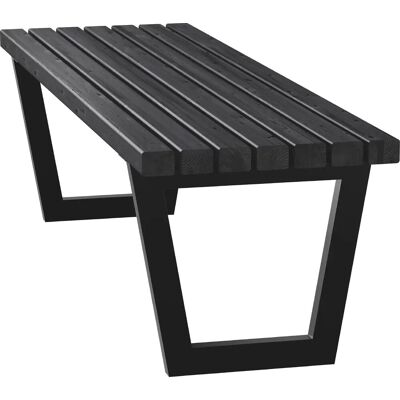 Plus Siesta Living Loungebord/bænk, 150 Cm, Sort Plus Siesta Living Loungebord/bænk, 150 Cm, Sort