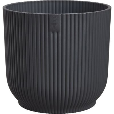 Elho Vibes Blomsterkrukke, 25 Cm, Anthracite Elho Vibes Blomsterkrukke, 25 Cm, Anthracite