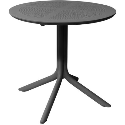 Lomax Haiti Havebord, Plast, Uv, 80x80x75cm, Mørkegrå Lomax Haiti Havebord, Plast, Uv, 80x80x75cm, Mørkegrå