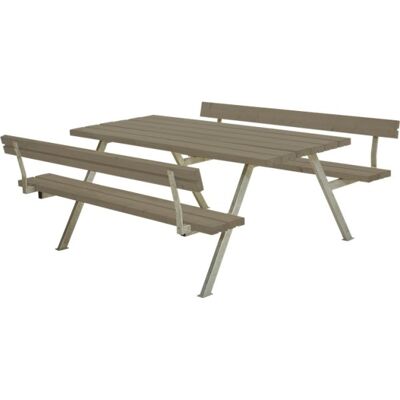 Plus Alpha Picnicbord og Bænkekomplet - Haveudstyr Plus Alpha Picnicbord og Bænkekomplet - Haveudstyr