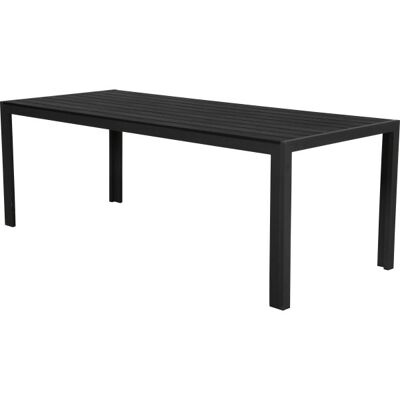 Outfit Noah Havebord, Sort, 205x90 Cm Outfit Noah Havebord, Sort, 205x90 Cm