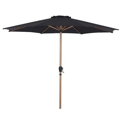 Schou Felix Parasoll 3m Sort Teak Schou Felix Parasoll 3m Sort Teak