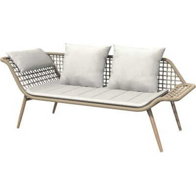 Envy Charlie Loungesofa Med Hynder, Natur Envy Charlie Loungesofa Med Hynder, Natur