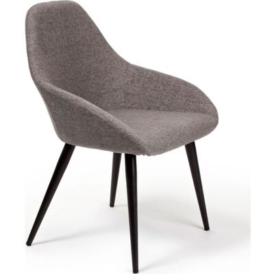 Lomax Bello Loungestol Grå Med Sort Ben Lomax Bello Loungestol Grå Med Sort Ben