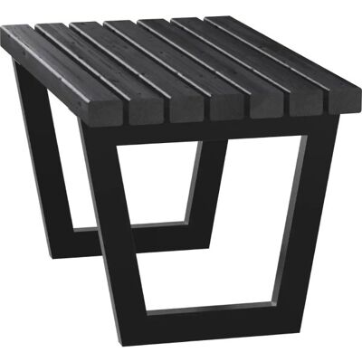 Plus Siesta Living Loungeskammel/bord, 75 Cm, Sort Plus Siesta Living Loungeskammel/bord, 75 Cm, Sort