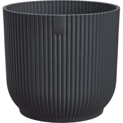 Elho Vibes Blomsterkrukke, 11 Cm, Anthracite Elho Vibes Blomsterkrukke, 11 Cm, Anthracite