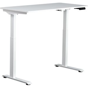 Lomax Small Hæve/sænkebord, 120x60 Cm, Hvid