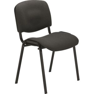 Lomax Casa Kantine/konferencestol Sort Polster Sort Stel Lomax Casa Kantine/konferencestol Sort Polster Sort Stel