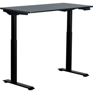 Lomax Small Hæve-Sænkebord, 120x60 Cm, Sort Lomax Small Hæve-Sænkebord, 120x60 Cm, Sort