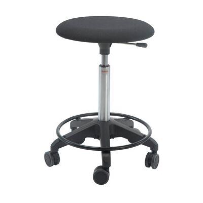 Global Beta Stol, Sort, Uldstof, 58-77 Cm, Fodring Global Beta Stol, Sort, Uldstof, 58-77 Cm, Fodring