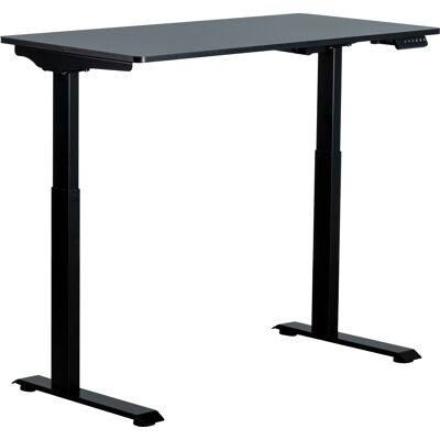 Lomax Small Hæve-Sænkebord, 120x60 Cm, Sort Lomax Small Hæve-Sænkebord, 120x60 Cm, Sort