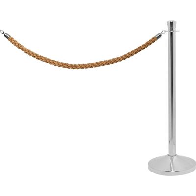 Securit Afspærringssæt Lux M/bronze Reb-Udbygning,Rustfrit Securit Afspærringssæt Lux M/bronze Reb-Udbygning,Rustfrit