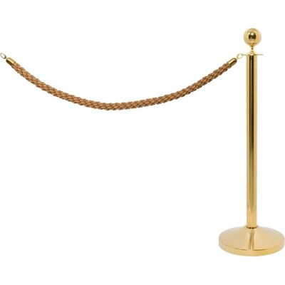 Securit Afspærringssæt Lux M/ Bronze Reb - Udbygning, Guld Securit Afspærringssæt Lux M/ Bronze Reb - Udbygning, Guld
