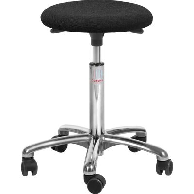 Global Beta Stol, Sort, Uldstof, 52-71 Cm, Alu Global Beta Stol, Sort, Uldstof, 52-71 Cm, Alu