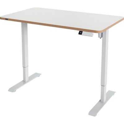 Leitz Ergo Hæve-Sænkebord 120x70 Cm, Hvid Leitz Ergo Hæve-Sænkebord 120x70 Cm, Hvid