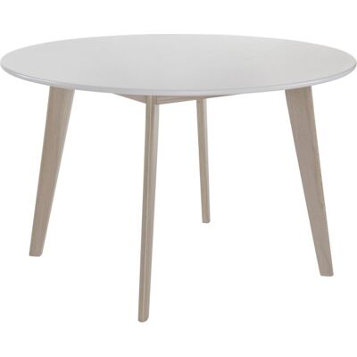 Lomax Copenhagen Kantinebord, Ø120 Cm. Hvid/eg Whitewash Lomax Copenhagen Kantinebord, Ø120 Cm. Hvid/eg Whitewash