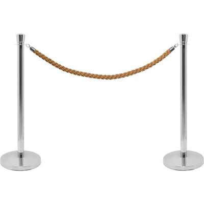 Securit Afspærringssæt Budget M/ Bronze Reb, Rustfrit Securit Afspærringssæt Budget M/ Bronze Reb, Rustfrit