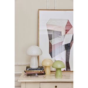 Bahne Mushroom Bordlampe, Stor Hvid Bahne Mushroom Bordlampe, Stor Hvid