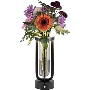 Securit® Led Bordlampe/vase Florence, Sort Securit® Led Bordlampe/vase Florence, Sort
