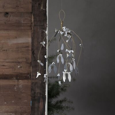 House Doctor Mistletoe Julepynt, L40cm, Metallisk House Doctor Mistletoe Julepynt, L40cm, Metallisk