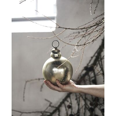 House Doctor Shine Julepynt, Mat Guld Ø15 Cm House Doctor Shine Julepynt, Mat Guld Ø15 Cm