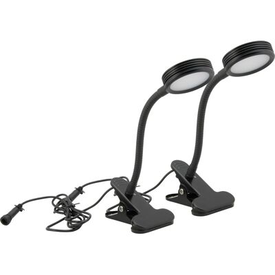 Securit Led Lampe M/clip - Vejrbestandig, 2 Stk. Securit Led Lampe M/clip - Vejrbestandig, 2 Stk.
