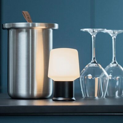 SACKit Ambience Lamp Intelligent M London Base, Hvid/sort SACKit Ambience Lamp Intelligent M London Base, Hvid/sort
