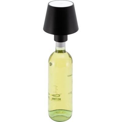 Securit® Led Bordlampe Paris Til Flaske, Sort Securit® Led Bordlampe Paris Til Flaske, Sort