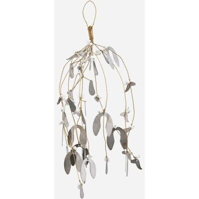 House Doctor Mistletoe Julepynt, L40cm, Metallisk House Doctor Mistletoe Julepynt, L40cm, Metallisk