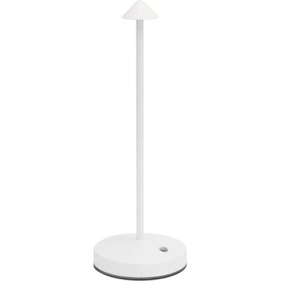 Securit Angelina Trådløs LED Bordlampe - Moderne Hvid Securit Angelina Trådløs LED Bordlampe - Moderne Hvid