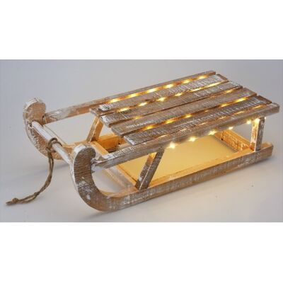 Koopman Kælk Med Led, Fyrretræ, 50x24x16cm Koopman Kælk Med Led, Fyrretræ, 50x24x16cm