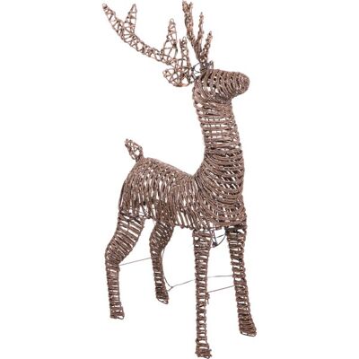 Koopman Rensdyr Med Led, H80 Cm, 600 Led Koopman Rensdyr Med Led, H80 Cm, 600 Led