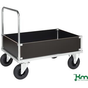 Kongamek Flexi 630 Med 4 Lave Sider, 120x80x90, Stålplade Kongamek Flexi 630 Med 4 Lave Sider, 120x80x90, Stålplade