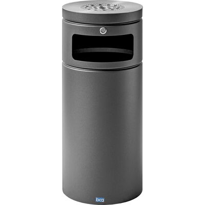 Bica 5070 Udendørs Affaldsbeholder M/askebæger 75l Bica 5070 Udendørs Affaldsbeholder M/askebæger 75l