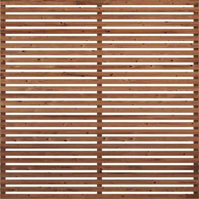 Plus Tokyo Træhegn, Thermowood, 180x180 Cm. Plus Tokyo Træhegn, Thermowood, 180x180 Cm.
