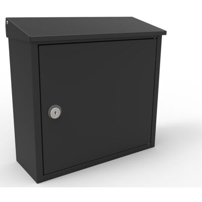 Allux 400 Postkasse, Sort Allux 400 Postkasse, Sort