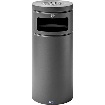 Bica 5070 Udendørs Affaldsbeholder M/askebæger 75l Bica 5070 Udendørs Affaldsbeholder M/askebæger 75l