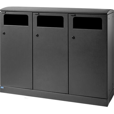 Bica 713 Udendørs Affaldsstation 3x100 L Bica 713 Udendørs Affaldsstation 3x100 L