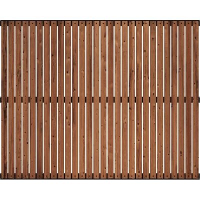 Plus Saga Træhegn, Thermowood, 150x120 Cm. Plus Saga Træhegn, Thermowood, 150x120 Cm.