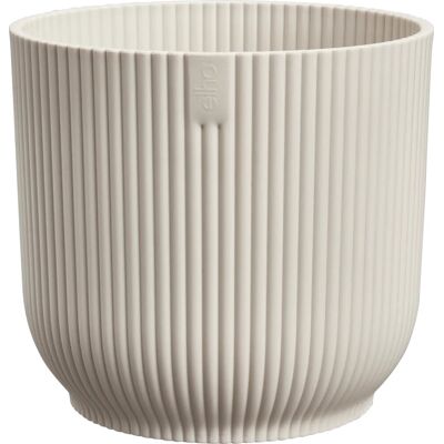 Elho Vibes Blomsterkrukke, 11 Cm, Linen White Elho Vibes Blomsterkrukke, 11 Cm, Linen White
