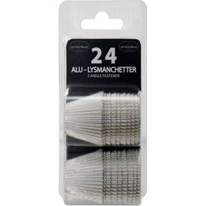 ASP-Holmblad Lysmanchetter, Alu, 24 Stk. ASP-Holmblad Lysmanchetter, Alu, 24 Stk.