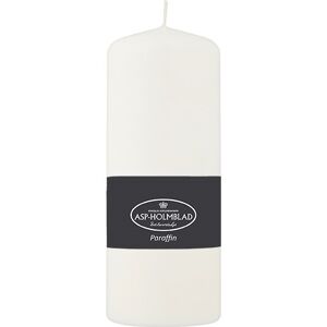 ASP-Holmblad Bloklys, Paraffin, 5,8x15 Cm, Hvid ASP-Holmblad Bloklys, Paraffin, 5,8x15 Cm, Hvid