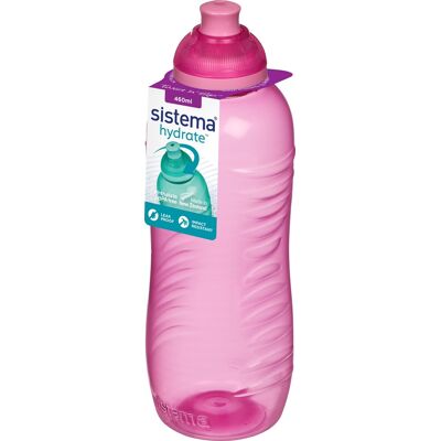 Sistema Pink 460ml Twist 'n' Sip Vandrør Sistema Pink 460ml Twist 'n' Sip Vandrør