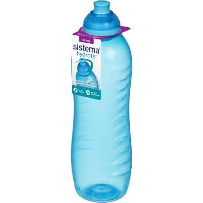 Sistema Squezze Drikkeflaske, 620ml, Blå Sistema Squezze Drikkeflaske, 620ml, Blå