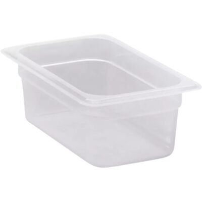 Cambro GN 1/4 100mm Polypropylen Madopbevaringsbeholder - Stabelbar, Holdbar Cambro GN 1/4 100mm Polypropylen Madopbevaringsbeholder - Stabelbar, Holdbar