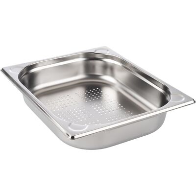 APS Gastrobakke Perforeret 1/2 Gn, Stål, 4,5 L APS Gastrobakke Perforeret 1/2 Gn, Stål, 4,5 L