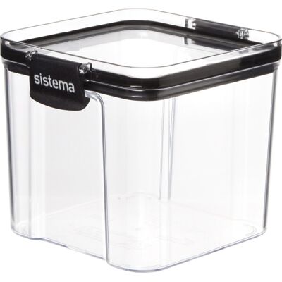 Sistema Tritan Ultra Square Opbevaringsboks, 700ml Sistema Tritan Ultra Square Opbevaringsboks, 700ml