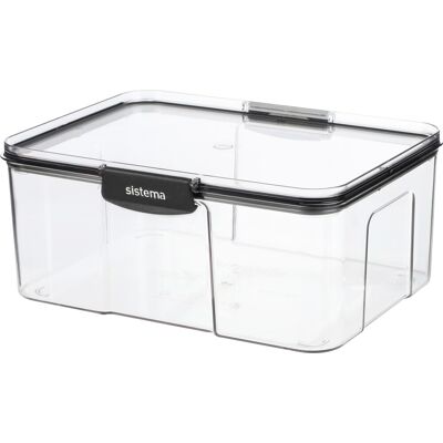 Sistema Tritan Ultra Square Opbevaringsboks, 2,6l Sistema Tritan Ultra Square Opbevaringsboks, 2,6l