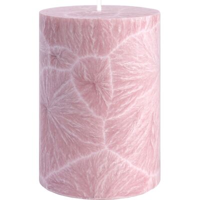 ASP-Holmblad Bloklys, Shea-Stearin, 6,7x10 Cm, Rosa ASP-Holmblad Bloklys, Shea-Stearin, 6,7x10 Cm, Rosa