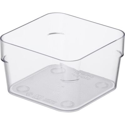 SmartStore Compact Sort Opbevaringsboks, Klar, 10x10cm SmartStore Compact Sort Opbevaringsboks, Klar, 10x10cm